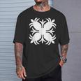 Hawaiian Quilting Pattern Pineapple Aloha Beaches Men T-Shirt Gifts for Him