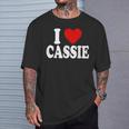 I Heart Love Cassie T-Shirt Gifts for Him