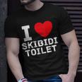 I Heart Skibidi Toilet I Love Skibidi Toilet T-Shirt Gifts for Him