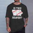 Is This Heaven Iowa Baseball FieldPlay Ball T-Shirt Gifts for Him