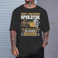 Heavy Equipment Operator Legend Occupation T-Shirt Gifts for Him