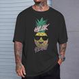 Heck Yeah Tropical Pineapple In Sunglasses T-Shirt Gifts for Him