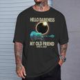 Hello Darkness My Friend Solar Eclipse 2024 April 8 T- T-Shirt Gifts for Him
