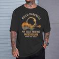Hello Darkness My Old Friend Total Eclipse 2024 Missouri T-Shirt Gifts for Him