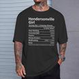 Hendersonville Girl Nc North Carolina City Home T-Shirt Gifts for Him