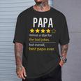 Herren Bester Papa Aller Zeiten Lustigerater Opaatertag Sohn Tochter T-Shirt Geschenke für Ihn