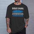 Herren Boot Papaiel Cooler Boot Papa Segeln T-Shirt Geschenke für Ihn