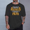 Herren Manche Nennen Mich Ingenieur Papaater Ingenieur T-Shirt Geschenke für Ihn