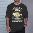 Herren Papa Sohn Familie T-Shirt Geschenke für Ihn