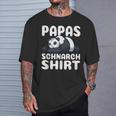 Herren Papa's Schnarch Bester Papaatertag Sohn T-Shirt Geschenke für Ihn