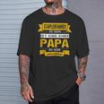 Herren Staplerfahrer Zu Sein Ist Eine Ehre Papa Zu Sein Unbezahlbar T-Shirt Geschenke für Ihn