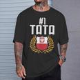 Herren Tatko Ojczulek Tato Papa Ojciecatertag Tata T-Shirt Geschenke für Ihn