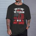 Herren Unterschätzen Niemals Old Manietnam-Veteran Papa Opa T-Shirt Geschenke für Ihn