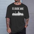 Hessen Frankfurt Skyline Set T-Shirt Geschenke für Ihn