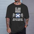 Hogg Clan Scottish Family Name Scotland Heraldry T-Shirt Gifts for Him