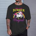 Hope Your Summer Is Magical Last Day Of School Unicorn T-Shirt Gifts for Him