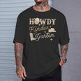 Howdy Kindergarten Teacher Rodeo Country Western Cowgirl T-Shirt Gifts for Him