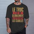 Humour Je M'en Bats Les Couilles T-Shirt Cadeaux pour lui