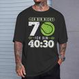 Ich Bin Nicht 70 Jahre Tennis 70Th Birthday T-Shirt Geschenke für Ihn