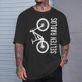 Ich Bin Selten Radlos Cyclist T-Shirt Geschenke für Ihn