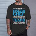 Ich Bin Stolzer Chef Einer Fantastischen Teams T-Shirt Geschenke für Ihn