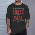 Ich Habe Zwei Titel Imker Und Papa Und Ich Rocke Beide T-Shirt Geschenke für Ihn