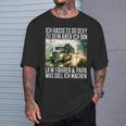 Ich Hasse Es So Sexy Zu Sein Aber Ich Bin Lkw Fahrer & Papa T-Shirt Geschenke für Ihn