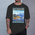 Ich Muss Nach Norwegian T-Shirt Geschenke für Ihn