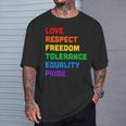 Igualdad Orgullo Gay Orgullo Lgbtq Igualdad Camiseta unisex Regalos para él