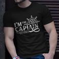 I'm The Captain Skipper Lover Ship Boat Owner T-Shirt Gifts for Him