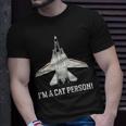I'm A Cat Person F-14 Tomcat T-Shirt Gifts for Him