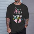 I'm The Cutest Bunny Rabbit Happy Easter Matching Family T-Shirt Gifts for Him