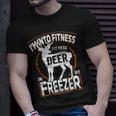 I'm Into Fitness Deer Freezer Dad Hunter Deer Hunting T-Shirt Gifts for Him