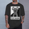 I'm Not Laughing Hyena T-Shirt Gifts for Him