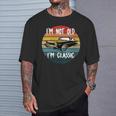 I'm Not Old I'm Classic Car Geburtstag Papa Opa Herren Damen Mit-Ausschnitt T-Shirt Geschenke für Ihn