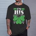 I'm His Shamrock Couple St Patrick's Day T-Shirt Gifts for Him