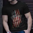 IndianaDistressed Look Checkered Flag T-Shirt Gifts for Him