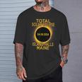 Island Falls Maine Total Solar Eclipse 2024 T-Shirt Gifts for Him