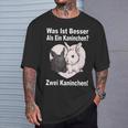 Was Ist Besser As A Rabbit T-Shirt Geschenke für Ihn