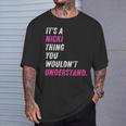 It's A Nicki Thing You Wouldn't Understand Nicki Vintage T-Shirt Gifts for Him