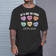 It's Ok To Feel All The Feels Heart Mental Health Awareness T-Shirt Gifts for Him