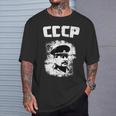J Stalin Soviet Ussr History Moscow Red Army Russian Cccp T-Shirt Gifts for Him