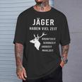 Jäger Haben Viel Zeit I Schonzeit I Jäger Hunting T-Shirt Geschenke für Ihn