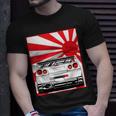 Jdm Drifting Car Race Japanese Sun Street Racing Automotive T-Shirt Gifts for Him