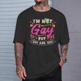 Je Ne Suis Pas Gay Mais 20$ C'est 20$ Pour Un Enterrement Deie De Garçon En T-Shirt Cadeaux pour lui