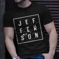 Jefferson Last Name Jefferson Wedding Day Family Reunion T-Shirt Gifts for Him