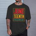 Junenth Day 1865 Black Pride Freedom Day Women T-Shirt Gifts for Him