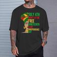 Junenth Is My Independence Day Black History Civil Rights T-Shirt Gifts for Him