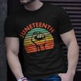 Junenth Raised Fist Vintage Striped Style T-Shirt Gifts for Him