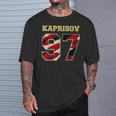 Kaprizov 97 Wild The Thrill Minnesota Pro Ice Hockey T-Shirt Gifts for Him